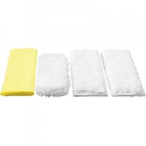 Kaercher 2.863-172.0 Microfibre cloth set (kitchen) 1 Set White, Yellow