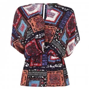 Biba Kimono Blouse - Multi