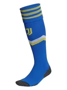 adidas Juventus Youth Third 21/22 Sock, Blue, Size 4.5-6