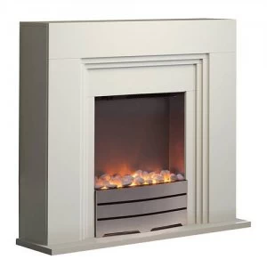 Warmlite York Fireplace Suite - Ivory
