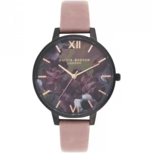 After Dark Big Dial Watch With Black Mother-Of-Pearl Watch