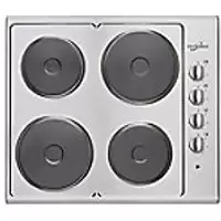 Statesman 4 Zone ESH630SS Electric Hob Overheat Protection Stainless Steel Silver