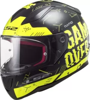 LS2 FF353 Rapid Player Helmet, black-yellow, Size XL, black-yellow, Size XL