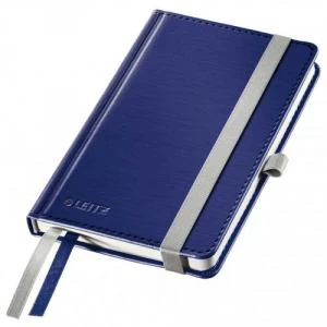 Leitz Style Notebook Hard Cover A6 ruled titan blue - Outer carton of