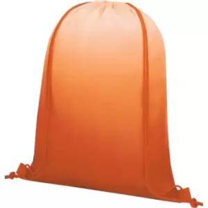 Bullet Gradient Backpack (One Size) (Orange/White)