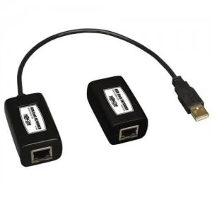 Tripp Lite 1 Port USB Over Cat5 Cat6 Extender Transmitter And Receiver