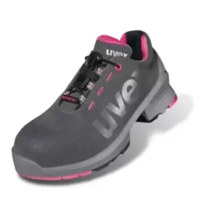 8562/8 Ladies Grey/Pink Safety Trainers - Size 9