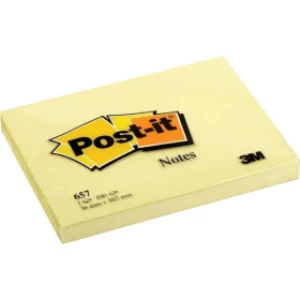 3M Post-it Notes yellow 76 x 102mm