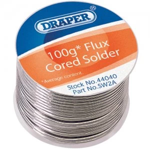 Draper 100g Reel K60/40 Solder Wire