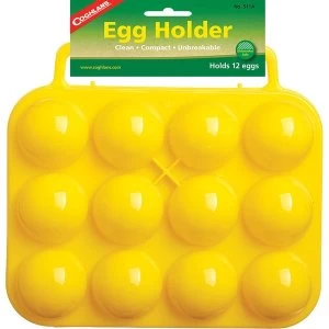 Coghlans 12 Egg Holder Camping & Outdoor Egg Carrier, Yellow