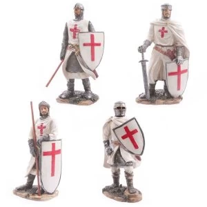 Battle Ready Novelty Crusader Knight Figurine (1 Random Supplied)
