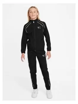 Nike Air Older Unisex Tracksuit - Black, Size Xs=7-8 Years, Women