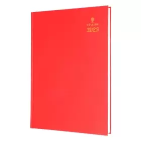 Collins 44 A4 Day to Page 2023 Diary - Red