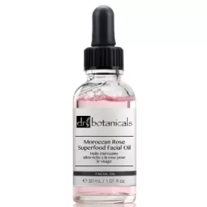 Dr Botanicals Moroccan Rose Superfood Facial Oil 15ml (Free Gift) (Worth £20)