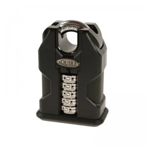 Squire SS50C Stonghold Steel Closed Shackle Recodable Combination Padlocks