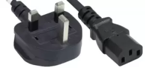 Manhattan Power Cord/Cable, UK 3-pin plug to C13 Female (kettle...