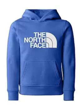 Boys, The North Face The North Face Older Boy Drew Peak Overhead Hoodie, Blue, Size S=7-8 Years