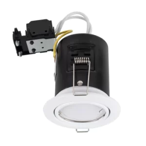 6 x MiniSun Tiltable Fire Rated Downlights in White