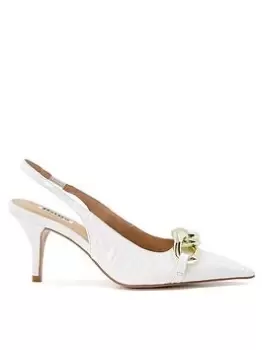 Dune Canary Shoes Female White UK Size 8