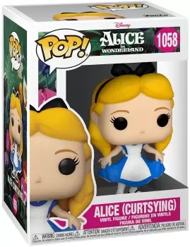 Alice in Wonderland POP! Disney Vinyl Figure Alice Curtsying 9 cm