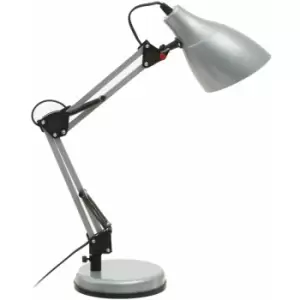 Finley Silver Desk Lamp - Premier Housewares