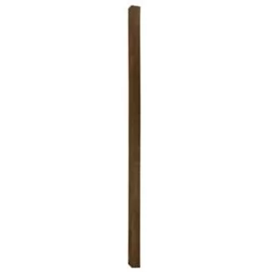 Uc4 Timber Square Fence Post (H)2.4M (W)75mm, Pack Of 4 Brown