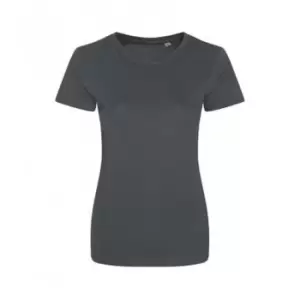Ecologie Womens/Ladies Organic Cascades T-Shirt (XL) (Charcoal)