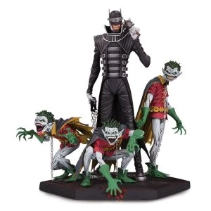 Dark Nights Metal Deluxe Statue Batman Who Laughs & Robin Minions 21 cm