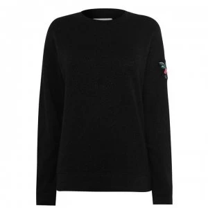 Replay Rose Sweatshirt - Black Lurex 040