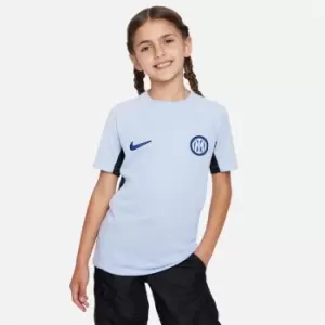 Nike Milan Strike Big Kids Nike Dri-FIT Knit Soccer Top - Blue