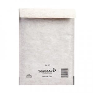 Mail Lite Bubble Lined Size D1 180x260mm White Postal Bag Pack of 10