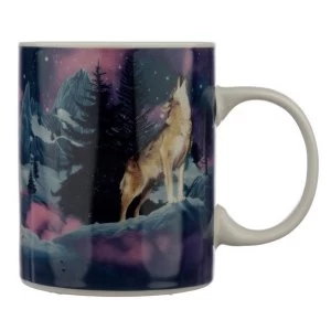 Protector of the North Wolf Porcelain Mug
