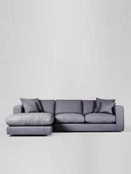 Swoon Althaea Fabric Left Hand Corner Sofa - Smart Wool