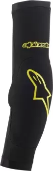 Alpinestars Paragon Plus Elbow Protectors, black-yellow, Size 25 2XS, black-yellow, Size 25 2XS
