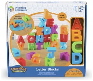 Alphabet Building Blocks.