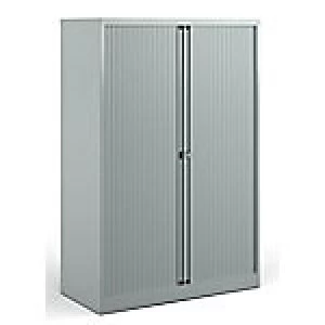 Bisley Tambour Cupboard DST65S Silver 1,000 x 470 x 1,585 mm