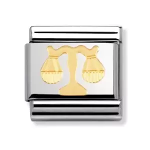 Nomination Classic Gold Libra Symbol Charm