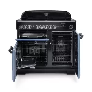 Rangemaster CDL100EISB/C CLASSIC DELUXE 100cm Induction Cooker, Stone Blue