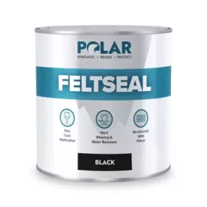 Polar Black Felt Seal 1L