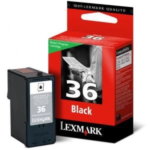 Lexmark 36 Black Ink Cartridge