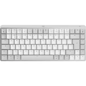 Logitech MX Mini Mechanical for Mac keyboard Bluetooth QWERTY US English Grey White