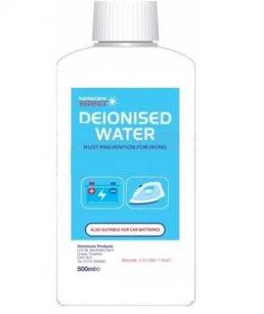 Homecare Essentials Deionised Water 500ml