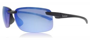 Bolle Flyair Sunglasses Matte Black Matte Black Polariserade 64mm