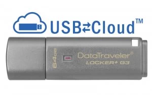 Kingston DataTraveler Locker G3 64GB USB Flash Drive
