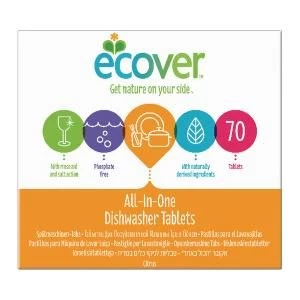 Ecover Dishwash Tablets All-in-One XL 70 tabs Pack of 70 1002126