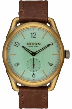 Mens Nixon The C39 Leather Watch A459-2223