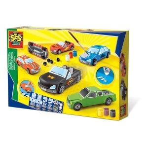 SES Creative Cars Casting & Painting Kit Activity Set