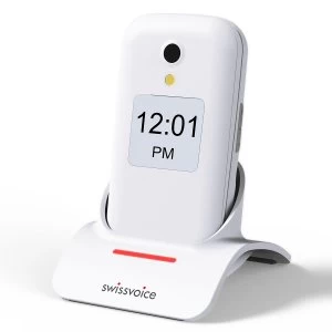Swissvoice D28 Mobile Phone with Base - White