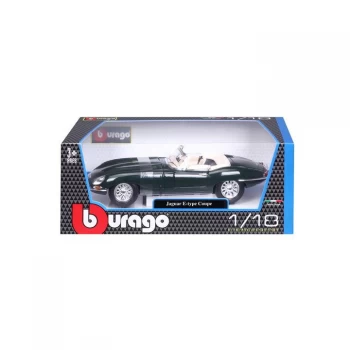 Burago 1:18 Die Cast Car - Jaguar E Cabrio