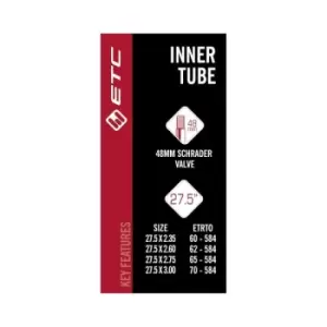 Inner Tube 27.5X2.35-2.60-2.75-3.00 Schrader Valve 48mm